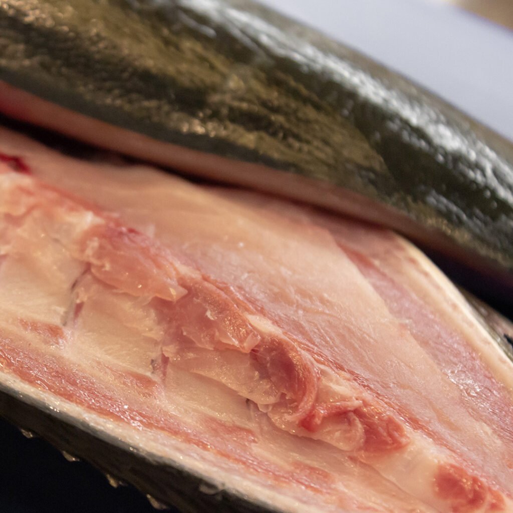 Lomo de pescado listo para el corte